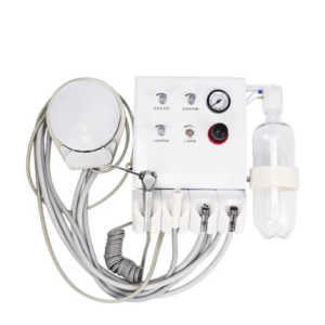 Unité dentaire à montage mural avec seringue à 3 voies + 2 tubes pour pièce à main