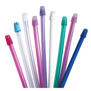 Canules d'aspiration dentaire jetables de couleur - Dental Infinity