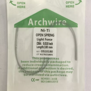Ressort ouvert orthodontique Niti