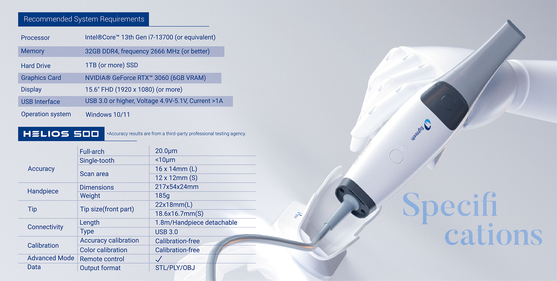 SCANNER INTRA ORAL HELIOS 500 - EIGHTEETH – Image 8
