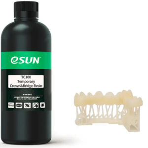 Résine temporaire pour couronnes et ponts TC100 esun
