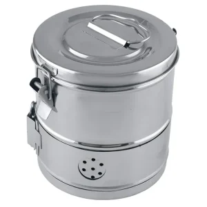 Tambour inox pour stérilisation