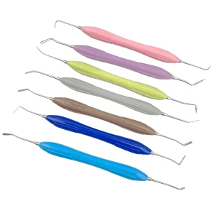 Kit de 7 spatules pour modelage composite dentaire