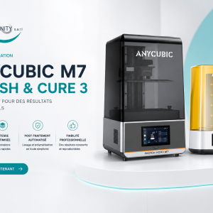 Anycubic M7 Wash & Cure 3 Impression 3D Dentaire Maroc