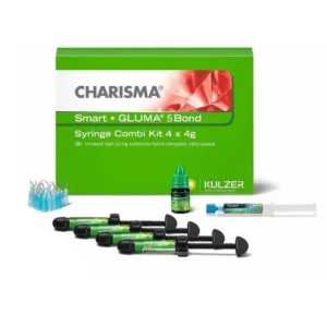 Charisma Smart GLUMA 5 Bond Syringe Combi Kit 4x4g